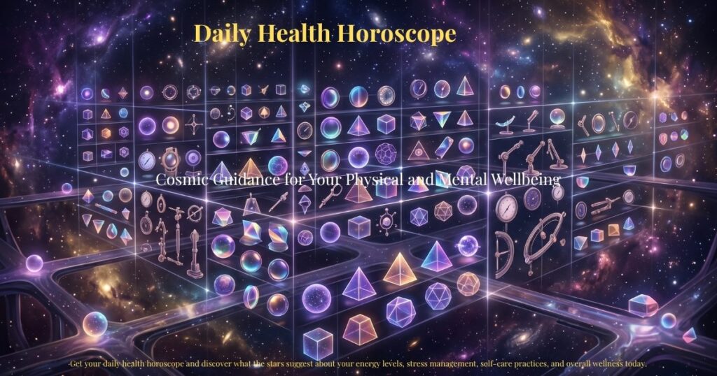 Daily Health Horoscope – Cosmic Guidance for Your Physical and Mental Wellbeing | Zodiaxon
