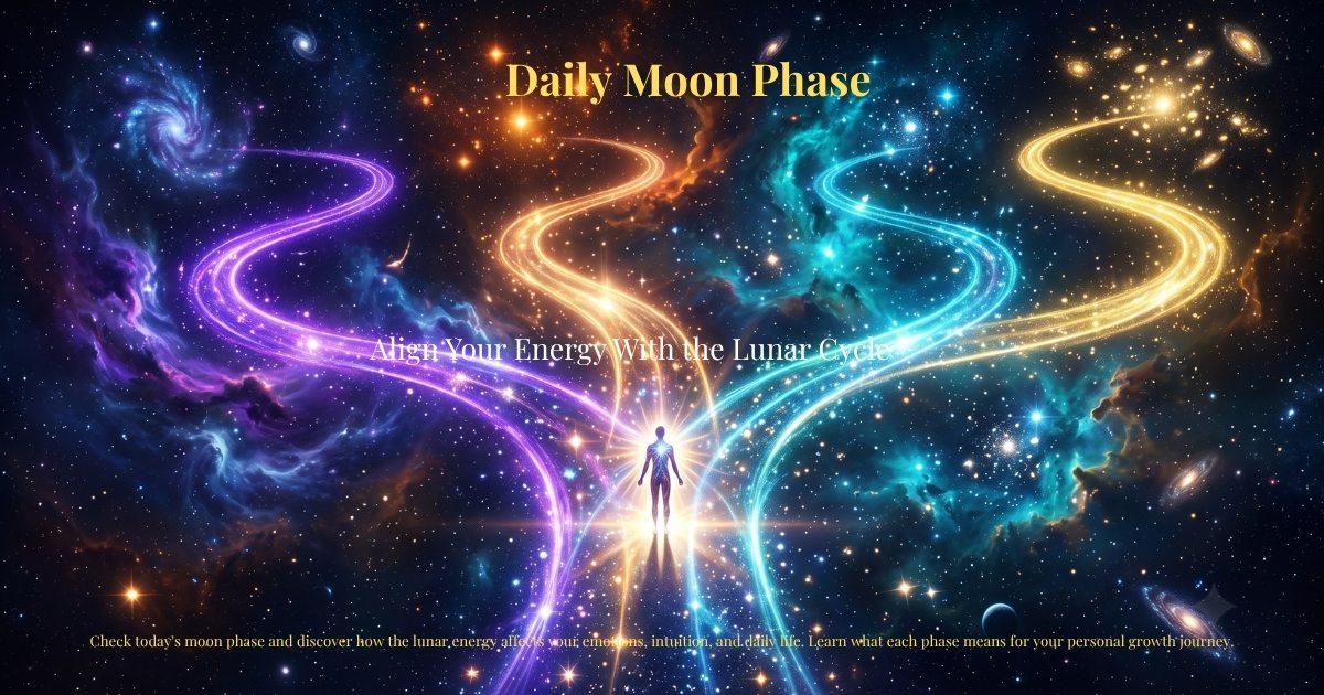 Daily Moon Phase – Align Your Energy With the Lunar Cycle | Zodiaxon
