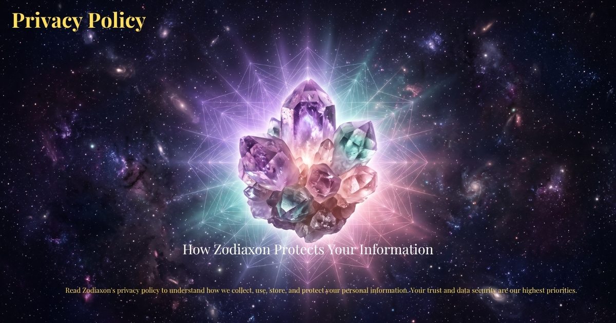 Privacy Policy – How Zodiaxon Protects Your Information | Zodiaxon
