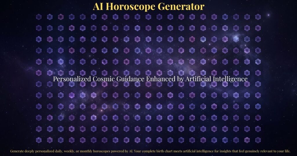 AI Horoscope Generator – Personalized Cosmic Guidance Enhanced by Artificial Intelligence | Zodiaxon
