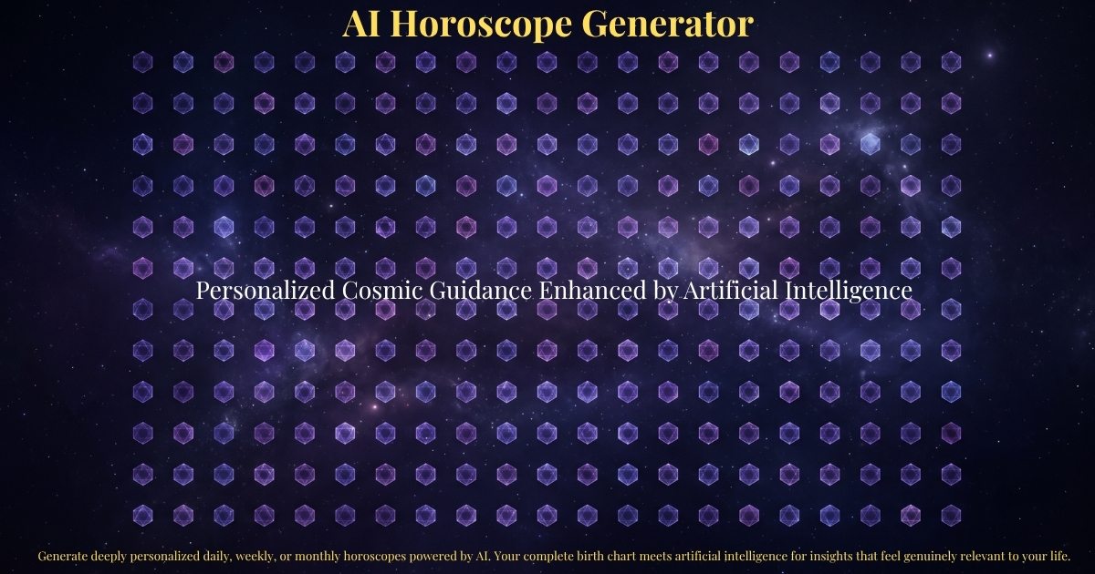 AI Horoscope Generator – Personalized Cosmic Guidance Enhanced by Artificial Intelligence | Zodiaxon