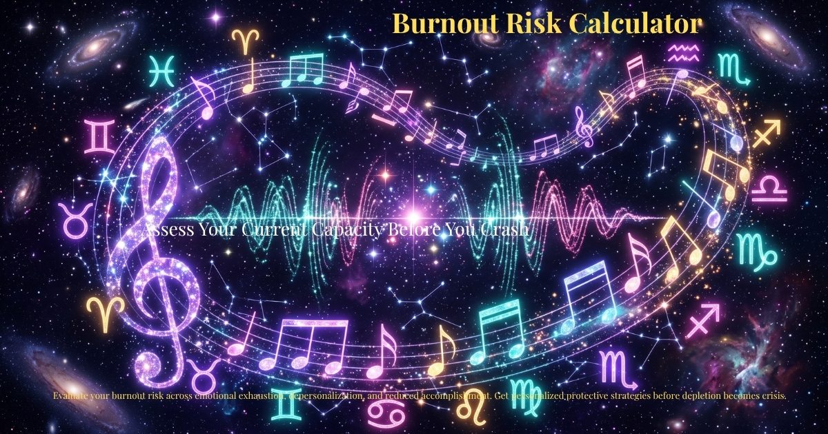 Burnout Risk Calculator – Assess Your Current Capacity Before You Crash | Zodiaxon