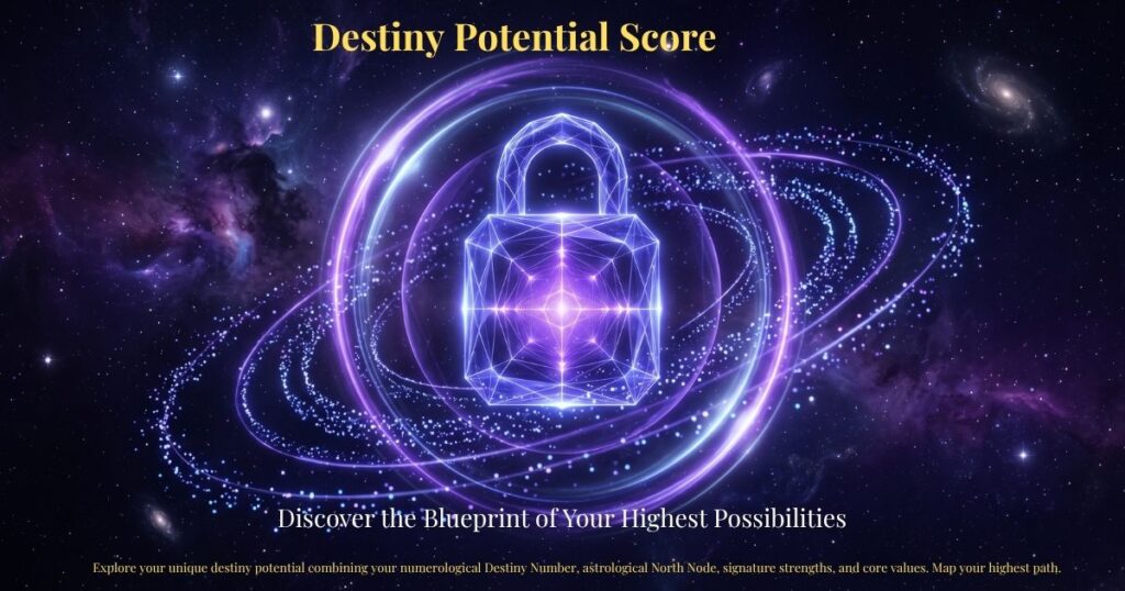 Destiny Potential Score โ Discover the Blueprint of Your Highest Possibilities | Zodiaxon