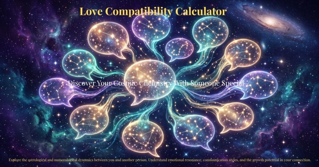 Love Compatibility Calculator – Discover Your Cosmic Chemistry With Someone Special | Zodiaxon