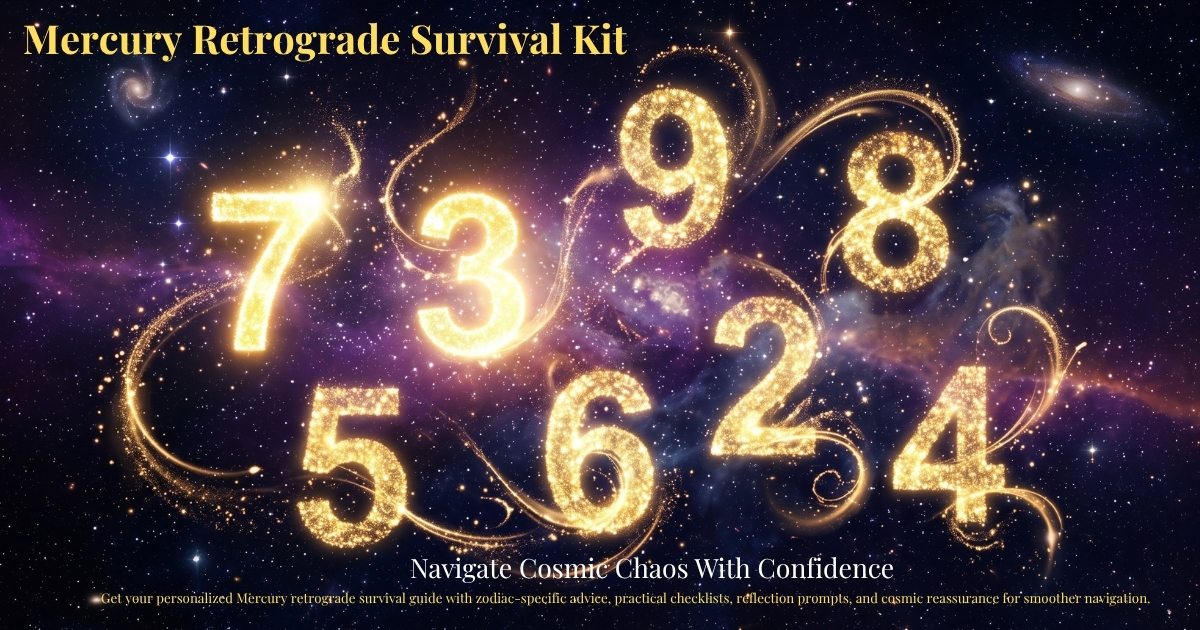 Mercury Retrograde Survival Kit – Navigate Cosmic Chaos With Confidence | Zodiaxon
