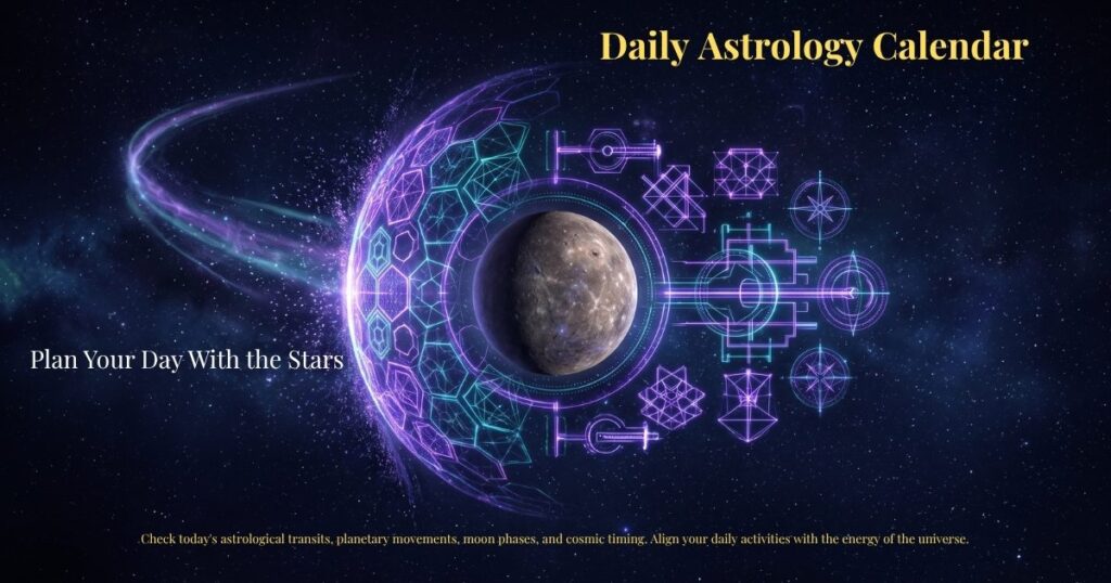 Daily Astrology Calendar – Plan Your Day With the Stars | Zodiaxon