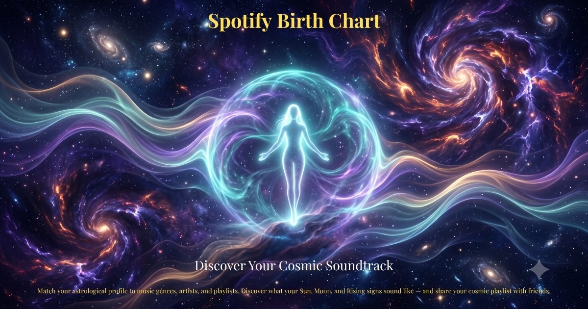 Spotify Birth Chart – Discover Your Cosmic Soundtrack | Zodiaxon