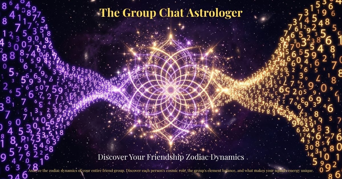 The Group Chat Astrologer – Discover Your Friendship Zodiac Dynamics | Zodiaxon