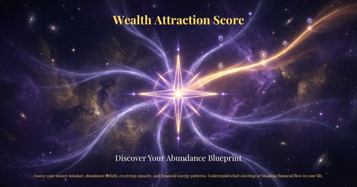 Wealth Attraction Score – Discover Your Abundance Blueprint | Zodiaxon