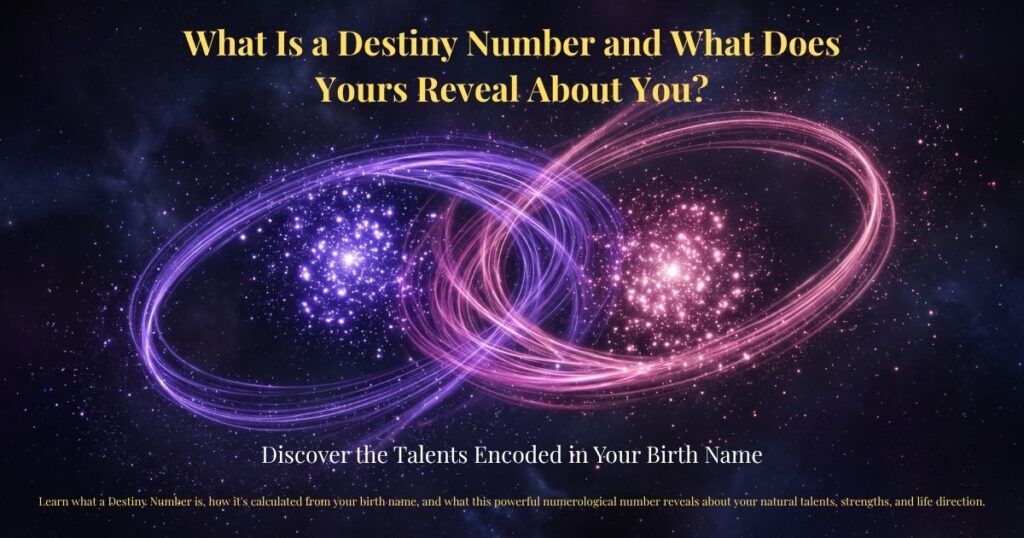 What Is a Destiny Number and What Does Yours Reveal About You? โ Discover the Talents Encoded in Your Birth Name | Zodiaxon