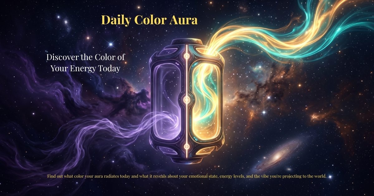 Daily Color Aura – Discover the Color of Your Energy Today | Zodiaxon