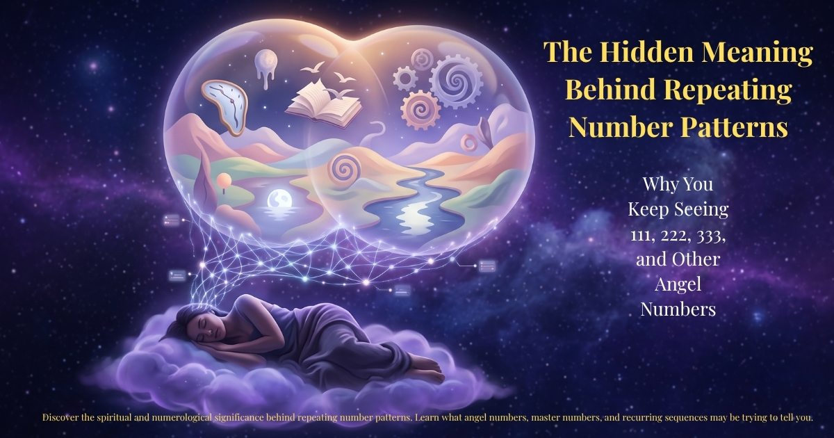 The Hidden Meaning Behind Repeating Number Patterns – Why You Keep Seeing 111, 222, 333, and Other Angel Numbers | Zodiaxon