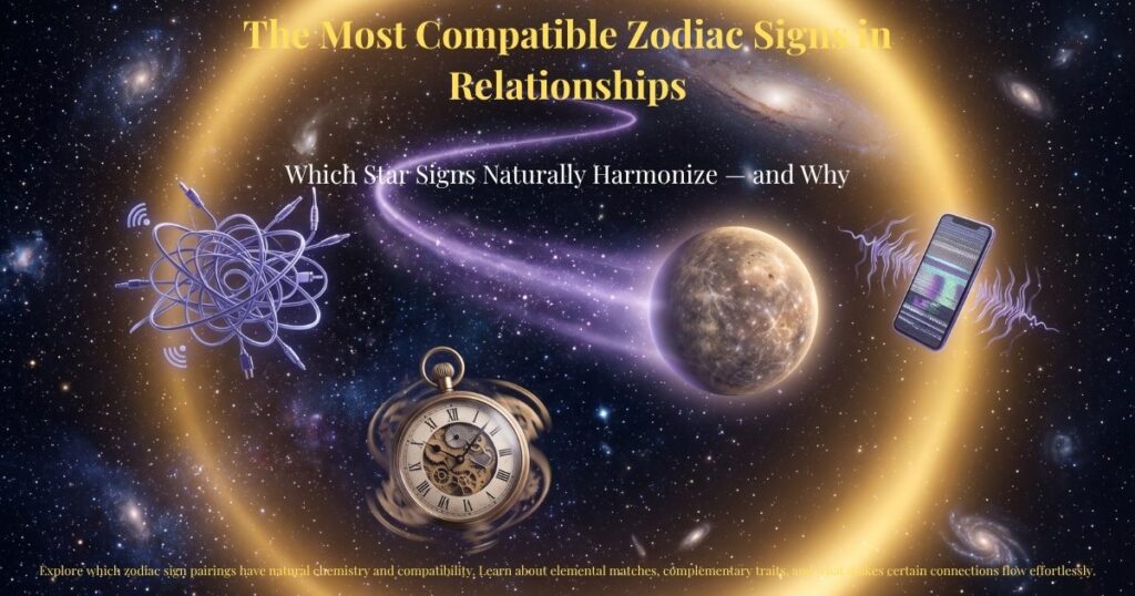 The Most Compatible Zodiac Signs in Relationships โ Which Star Signs Naturally Harmonize โ and Why | Zodiaxon