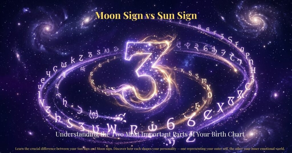 Moon Sign vs Sun Sign – Understanding the Two Most Important Parts of Your Birth Chart | Zodiaxon