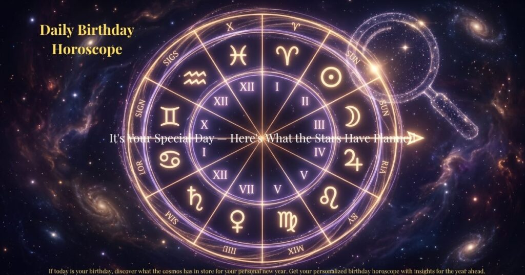 Daily Birthday Horoscope – It's Your Special Day — Here's What the Stars Have Planned | Zodiaxon