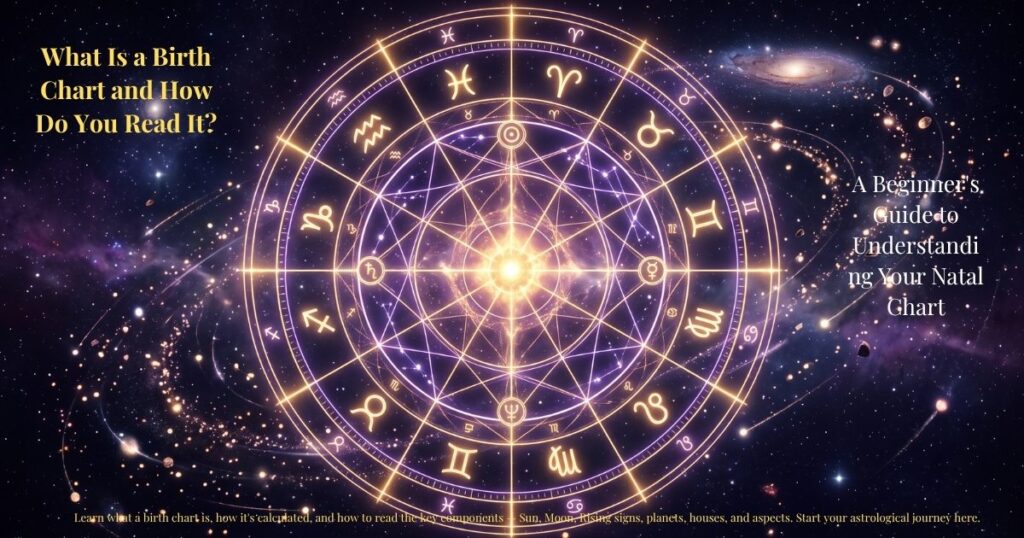 What Is a Birth Chart and How Do You Read It? – A Beginner's Guide to Understanding Your Natal Chart | Zodiaxon