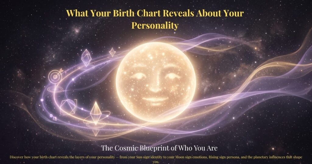 What Your Birth Chart Reveals About Your Personality โ The Cosmic Blueprint of Who You Are | Zodiaxon