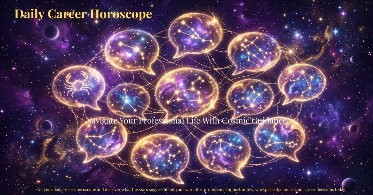 Daily Career Horoscope – Navigate Your Professional Life With Cosmic Guidance | Zodiaxon
